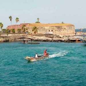 Ile de Gorée et lac rose